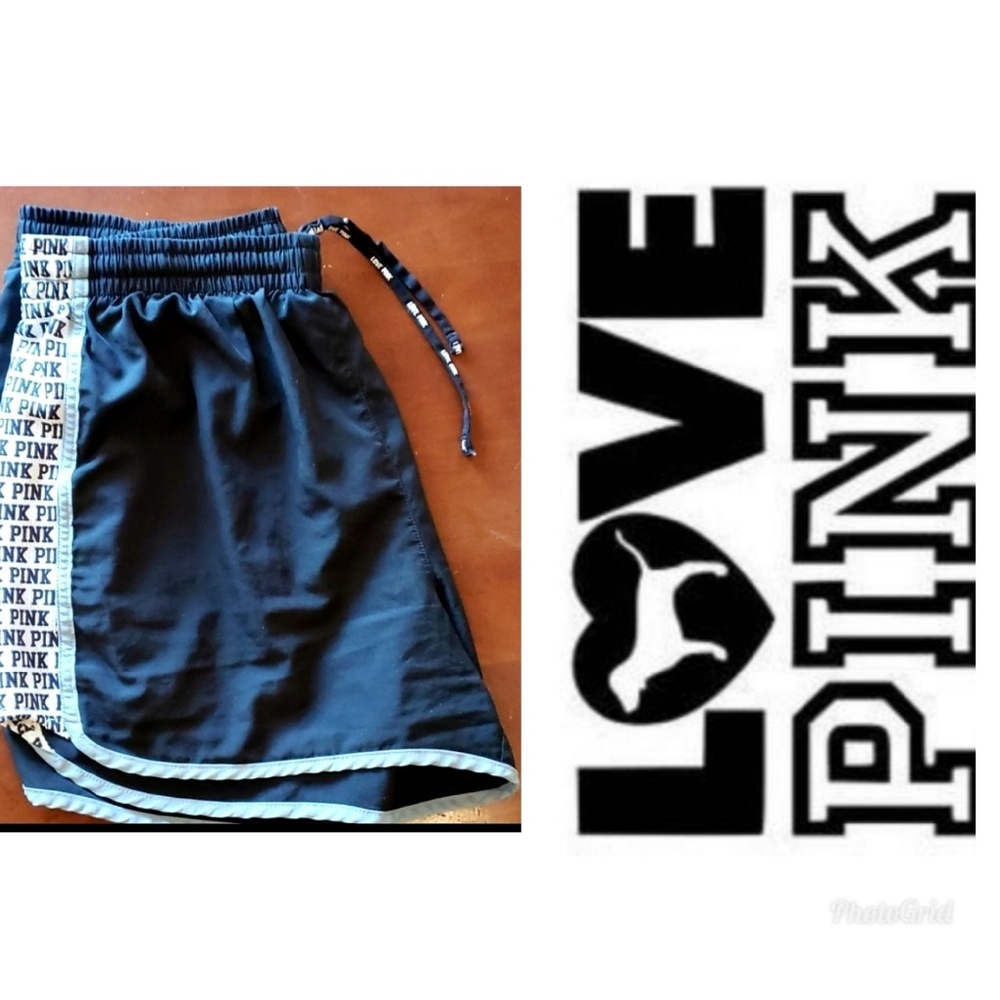 PINK Victoria's  Secret Workout Jog Logo Shorts XS